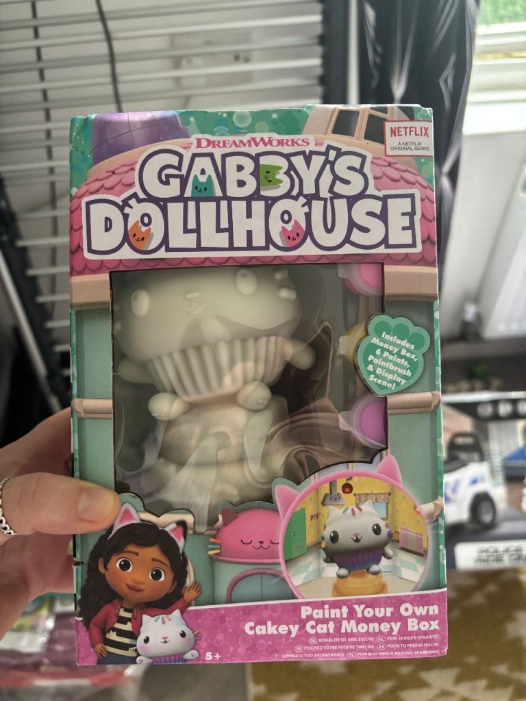 image for Gabbys dolls house paint money box 