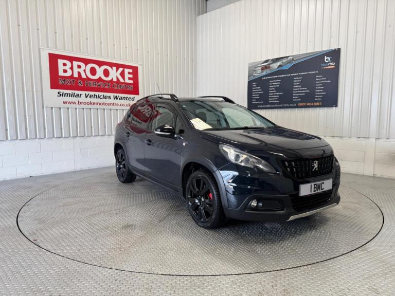 2017 Peugeot 2008 1.2 PureTech GT Line Euro 6 (s/s) 5dr HATCHBACK Petrol Manual
