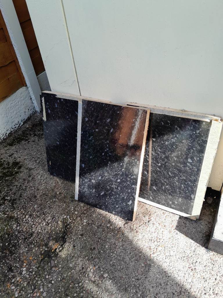 Black Worktop Off cuts