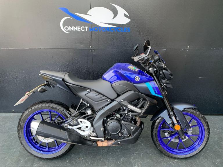 YAMAHA MT 125cc 2023 LEARNER LEGAL PROJECT BIKE HPI CLEAR LOW MILEAGE