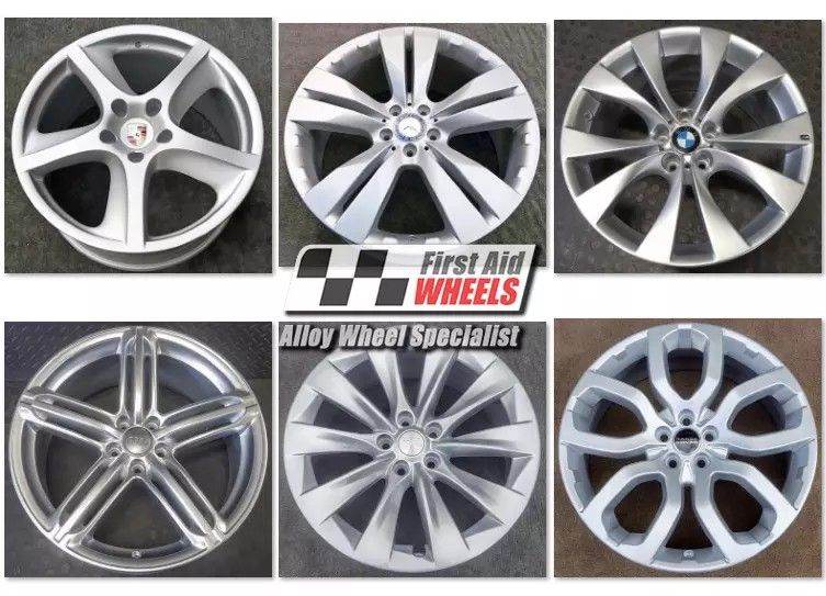 SILVER POWDER COAT REFURBISHMENT for 20'' ALLOY WHEELS NW LONDON NW61TB