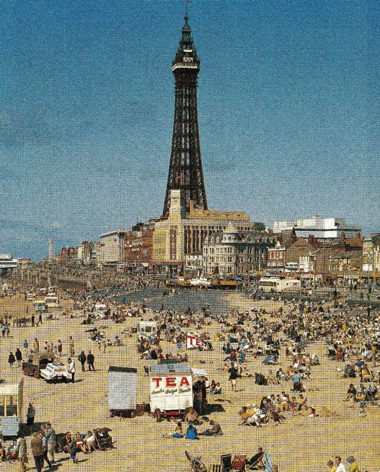 23 Framed original Book Print of BLACKPOOL TOWER LANCASHIRE