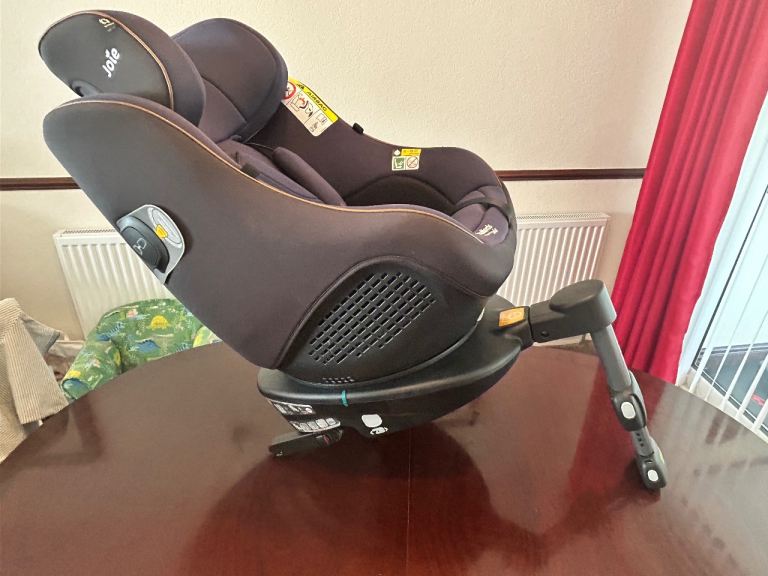 Joie i-Spin 360 Rotating Car Seat - Grey Fabric, Excellent Condition