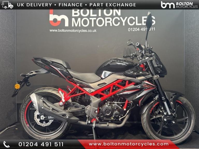 BENELLI BN 125cc Naked Street Motorcycle CHOICE OF COLOURS