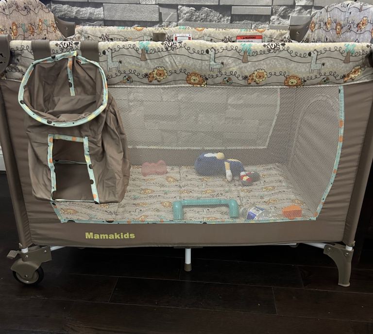 Mamakids Travel Cot For Baby Foldable 