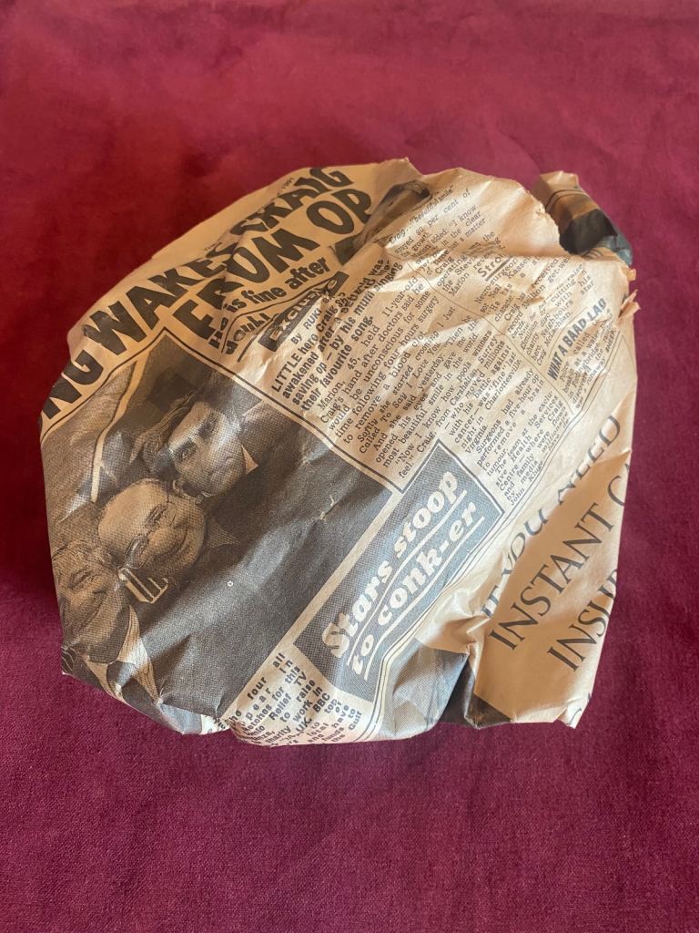 Chinese mudman  glaze fisherman.