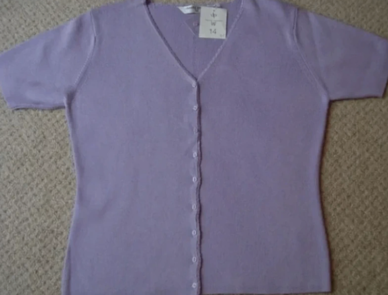 Women's Mauve Short Sleeved Top BNWT