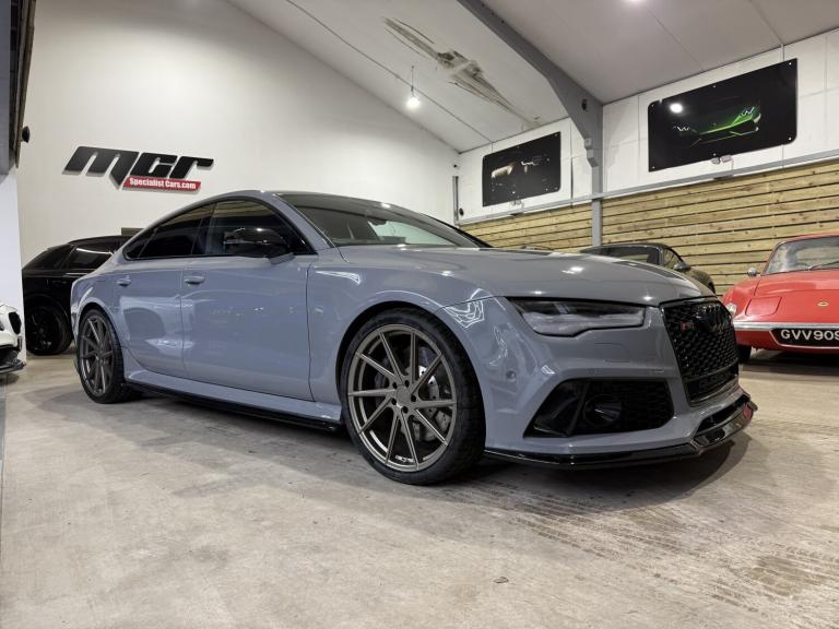 Audi RS7 Quattro, 2016/16, 50k, Nardo Grey, Sunroof, Sat Nav, Inspiri Alloys.