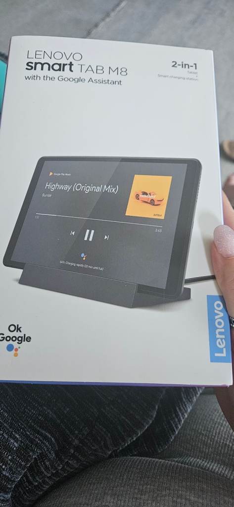 Lenovo Smart Tab M8 with Google Assistant - Brand New
