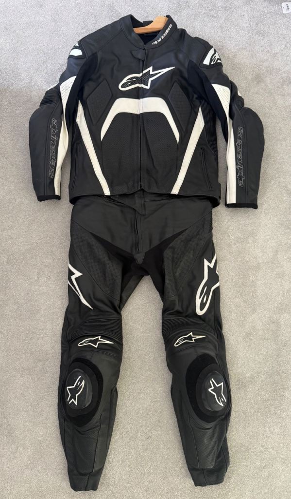 Alpine star 2 piece leathers