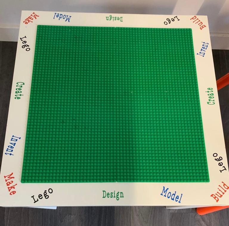 Desk & chair set and Lego Table