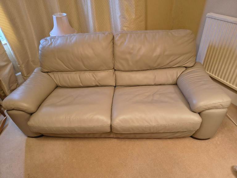 Sofa Italian leather 3 seater