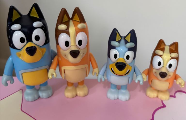 Bluey Toy Figures 