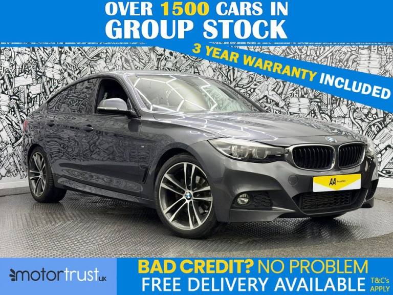 2018 BMW 3 Series Gran Turismo 2.0 320d M Sport GT 5dr Diesel Auto Euro 6 (s/s) (190 ps) Hatchbac...