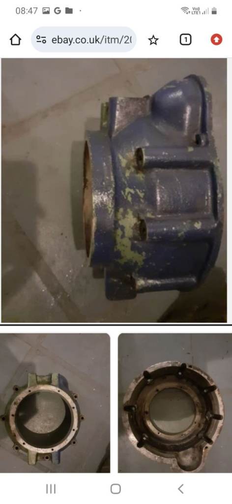 Mercedes om636 marine engine bellhousing for boat