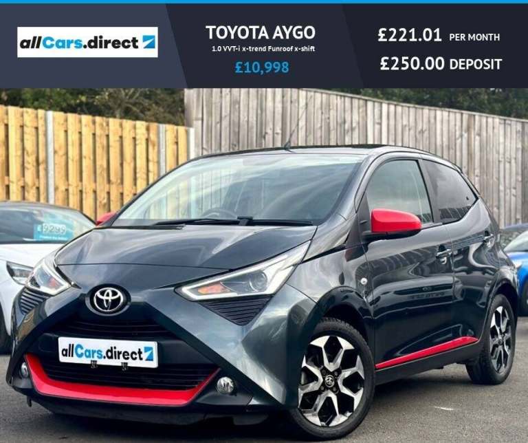 2019 Toyota AYGO 1.0 VVT-i x-trend Funroof x-shift  Hatchback Petrol Automatic
