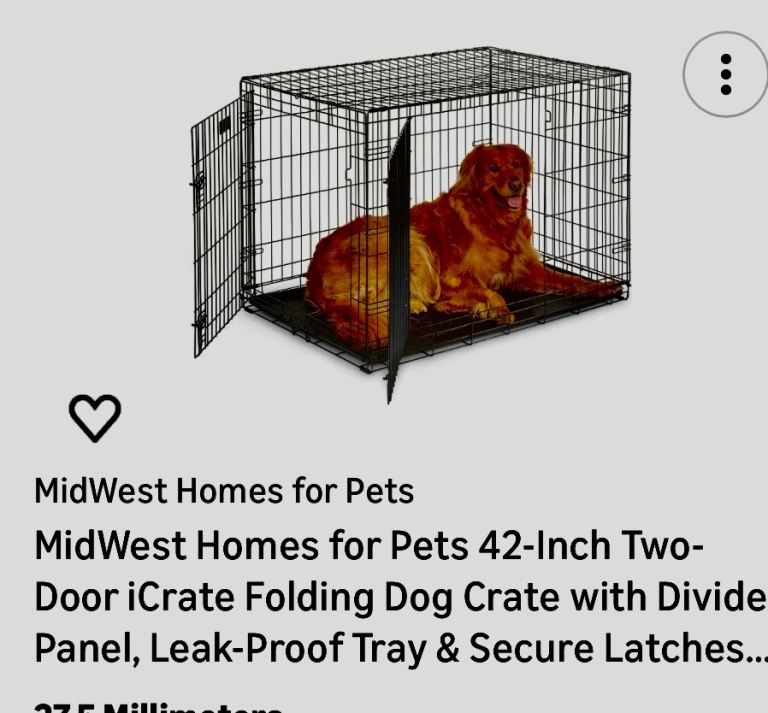 Dog crate 