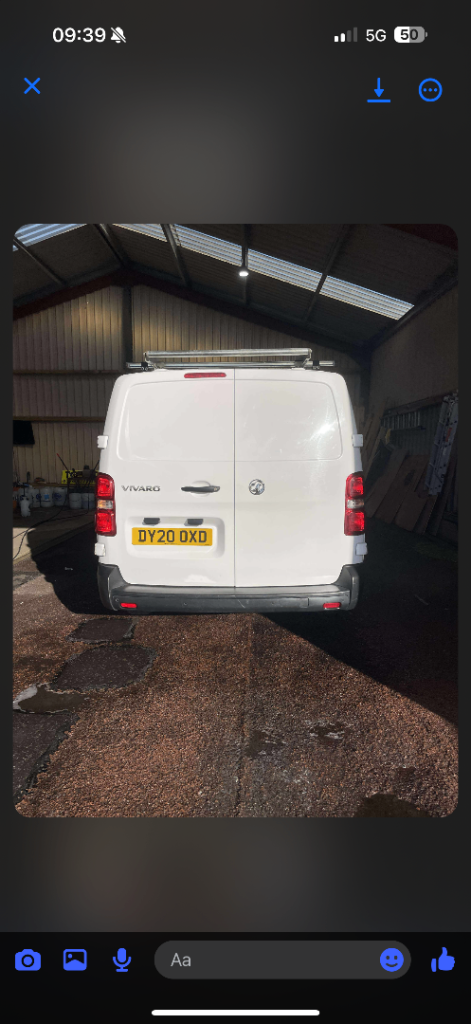 Vauxhall, VIVARO, Panel Van, 2020, Manual, 1499 (cc)