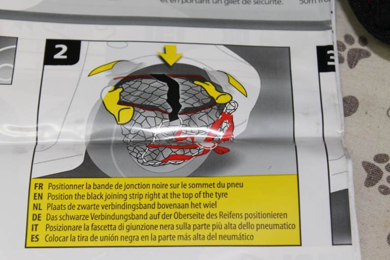 MICHELIN L13 EASYGRIP COMPOSITE SNOW CHAINS NEW UNUSED