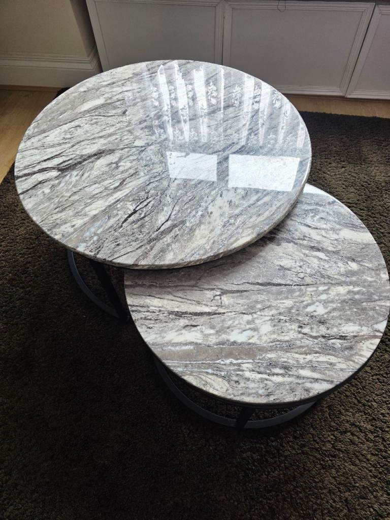 Marble coffee table 