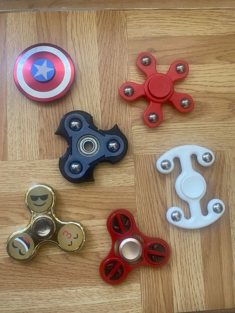 Spinners set of 6 