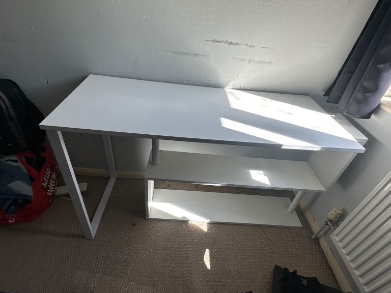White desk 