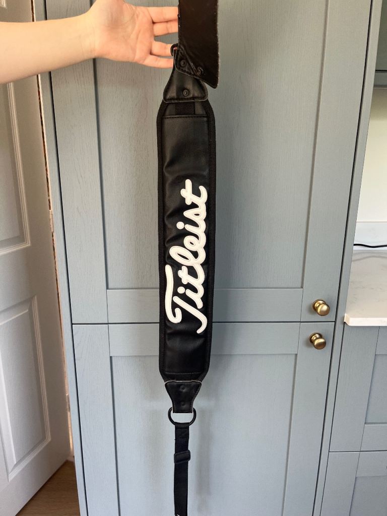 Titleist Sing Shoulder Bag Strap. Black