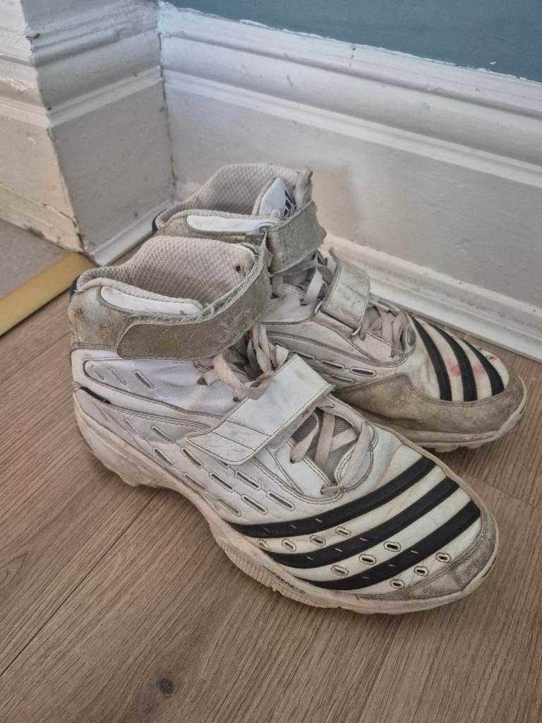 Adidas cricket shoes/boots, adult UK size 12