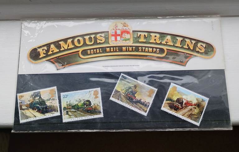 Royal Mail Famous Trains stamps