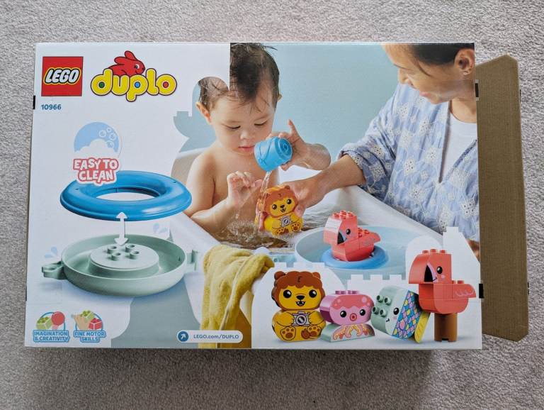 LEGO DUPLO Bath Time Fun bath toys set for 1.5 months+