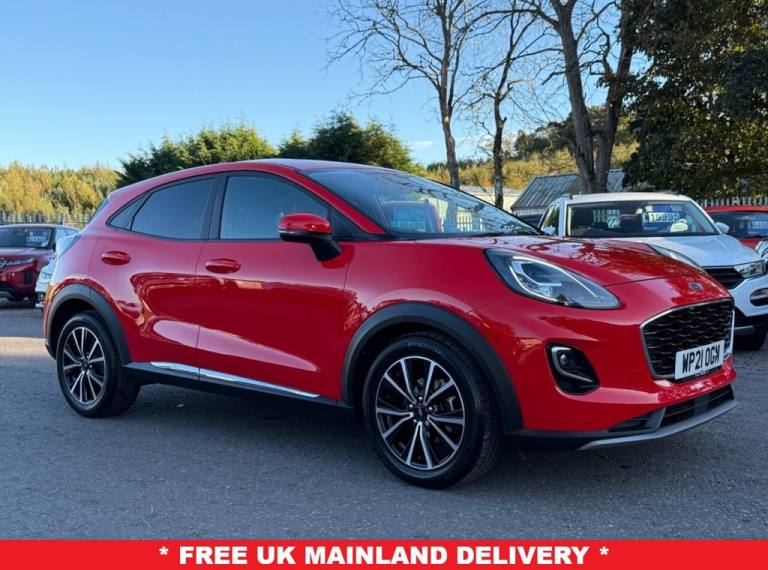 2021 Ford Puma 1.0T EcoBoost MHEV Titanium SUV 5dr Petrol Manual 155 bhp HATCHBACK Petrol Manual