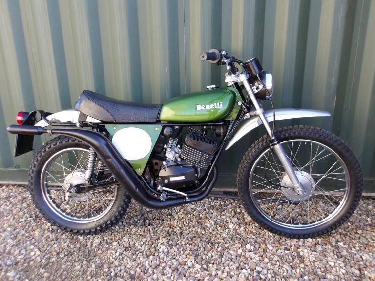 Benelli 125 Enduro 1977 Classic Motorcycle, Tax & Mot Exempt * UK Delivery *