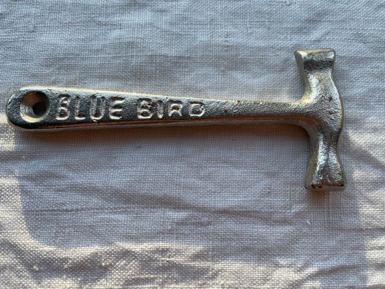Vintage Blue Bird Toffee Hammer