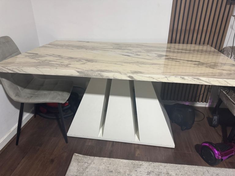 image for Marble dining table 