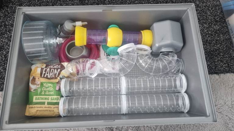 Hamster Cage with extras