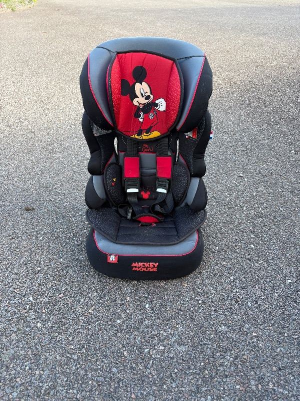 Mickey Mouse car seat