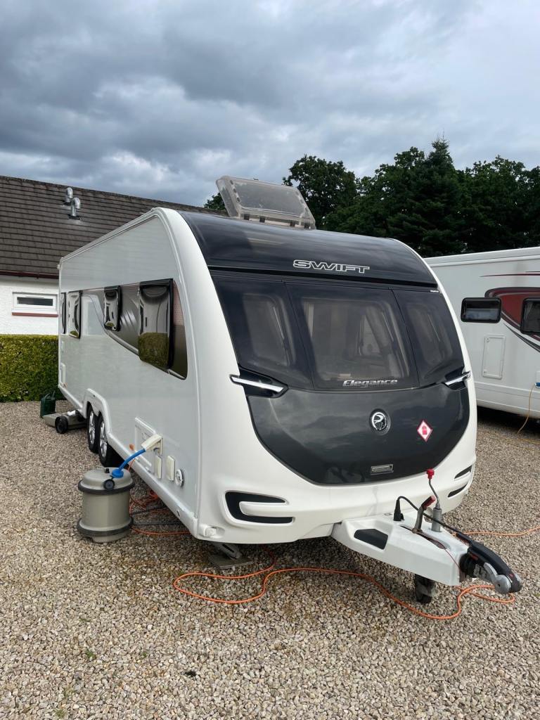 swift elegance 645 twin axle 2019 caravan 