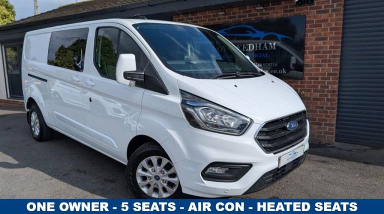 2022 22 FORD TRANSIT CUSTOM 2.0 300 ECOBLUE LIMITED CREW VAN DOUBLE CAB 5DR DIES