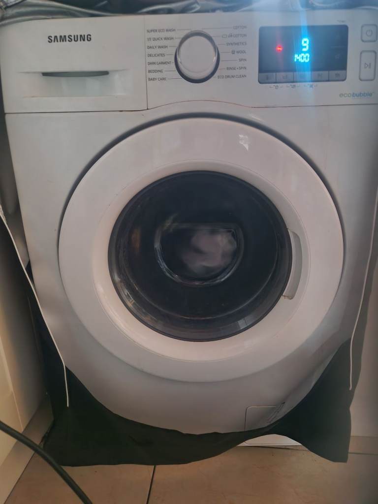 Samsung eco bubble washing machine