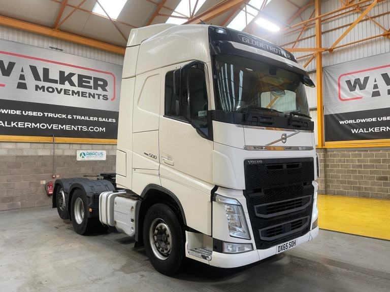VOLVO FH VERSION 4 GLOBETROTTER *EURO 6* 6X2 TAG AXLE TRACTOR UNIT-2015-DX65 SOH