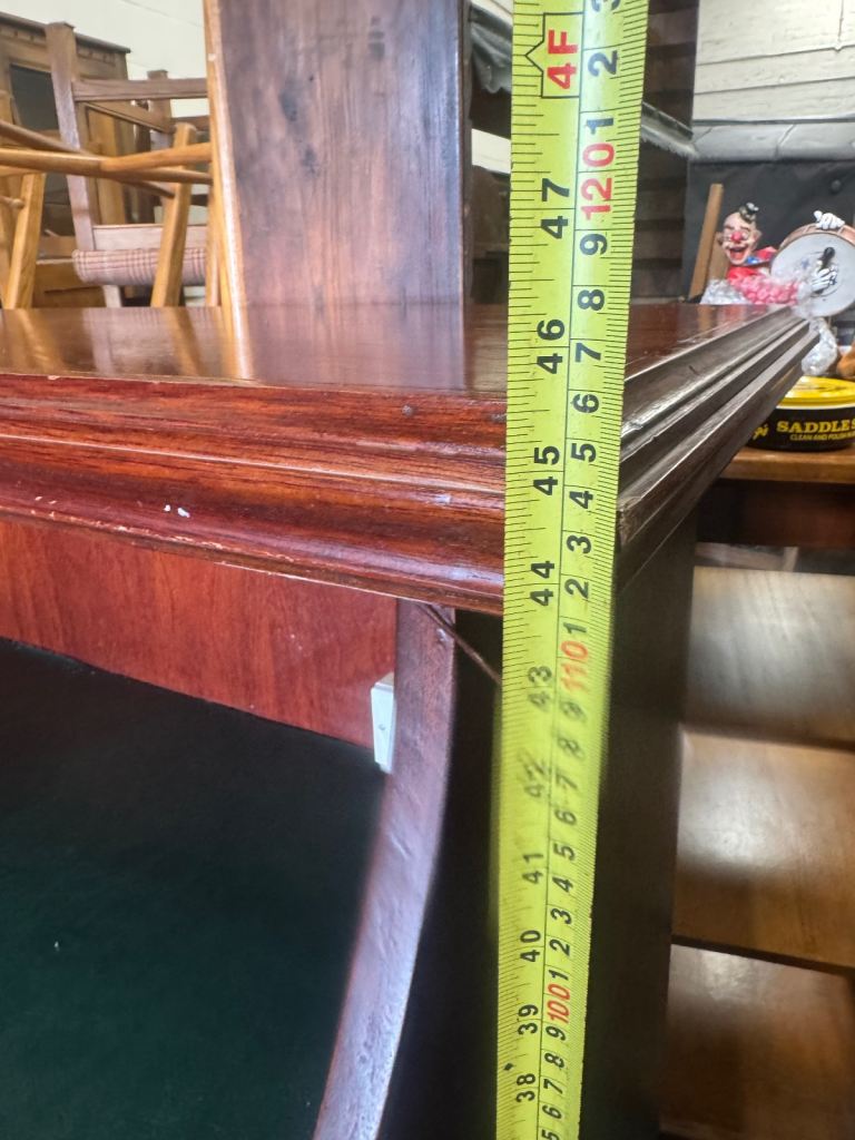 Vintage Jeweller’s Desk Solid, Heavy & Custom Made