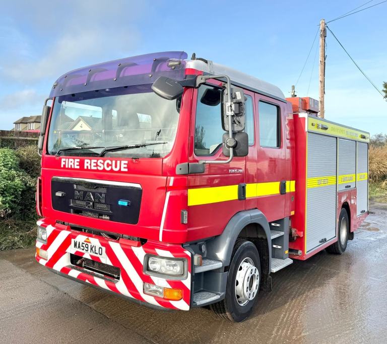 2010 MAN TGM15.280 FIRE ENGINE CREW CAB 15 TON CAMPER NO ADBLUE !!86,000 MILES!!
