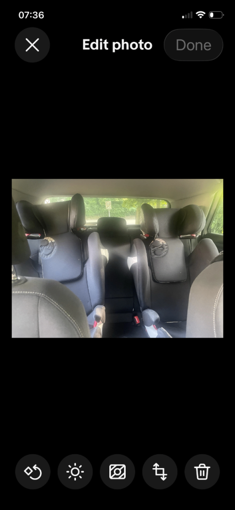 Cubex gold solution M fix 2 x car seats 