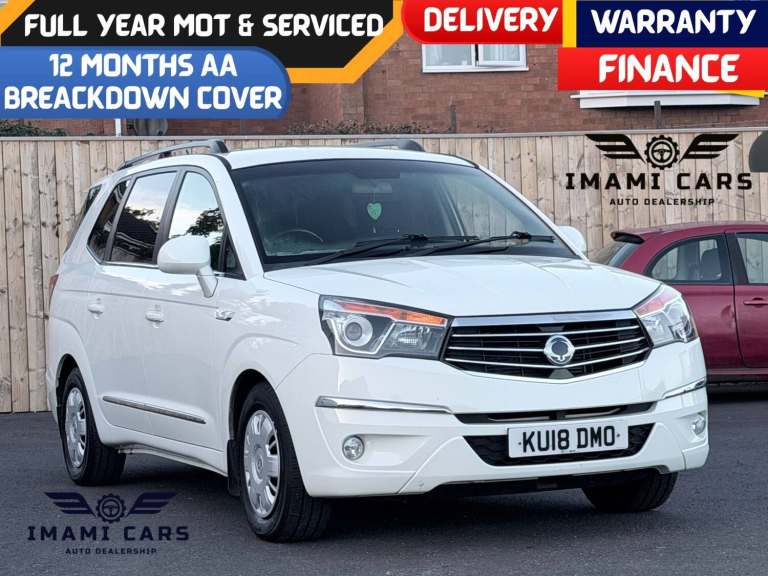 2018 Ssangyong Turismo 2.2 SE 5dr MPV Diesel Manual