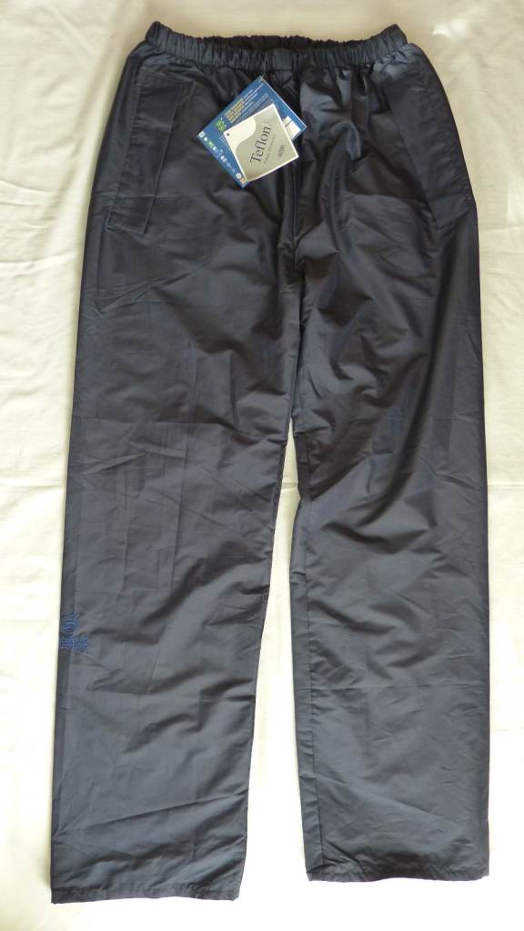 New XL NAVY Golf Waterproof Trousers Sunderland of Scotland CLUB Rainwear Dark Blue