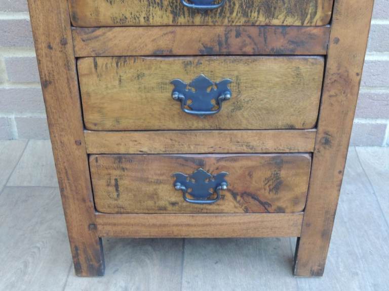 Compact Mango Chest of Drawers (UK Delivery)