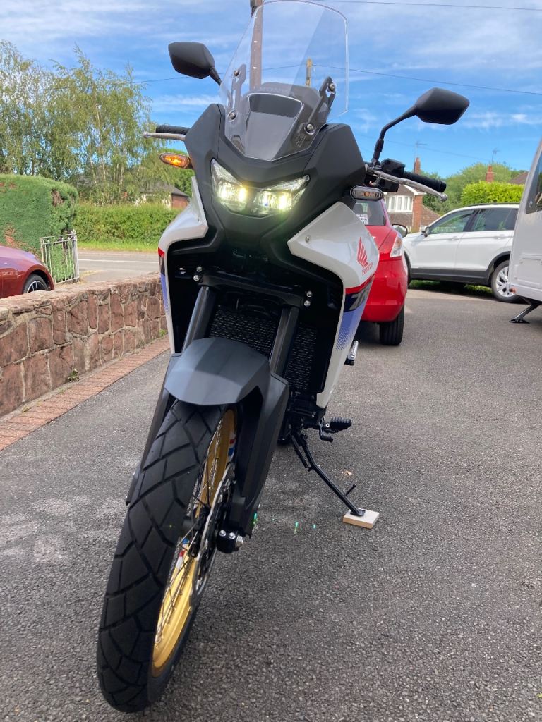 25/25 Honda XL750 Transalp, 00683 Miles, One Owner, FDSH, Service Plan. Mint. 