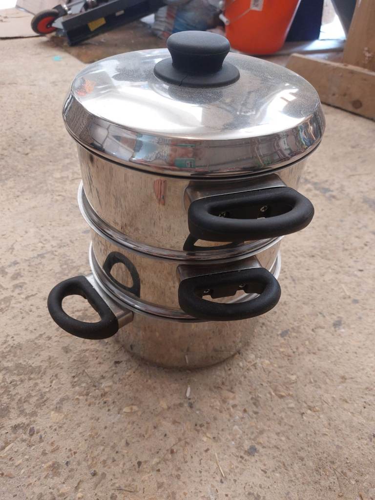 Stainless steel steamer