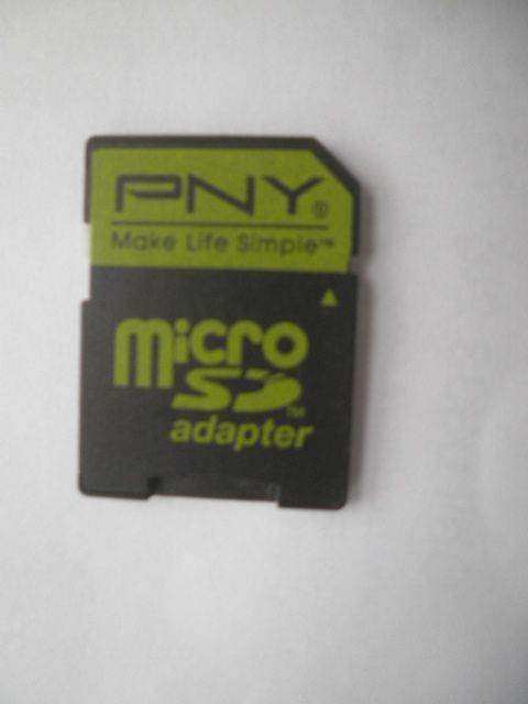 PNY microSD to Full Size SD Adapter - in Original Plastic Blister