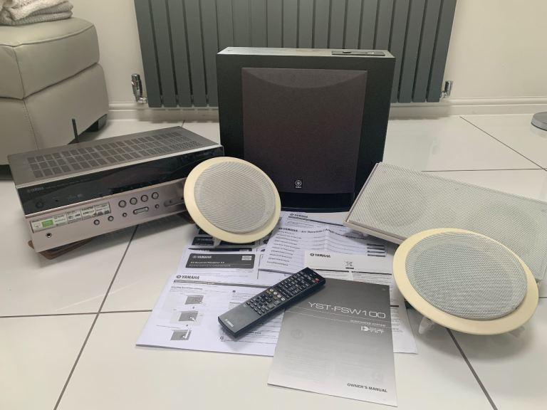 Home Cinema AV unit and Speakers